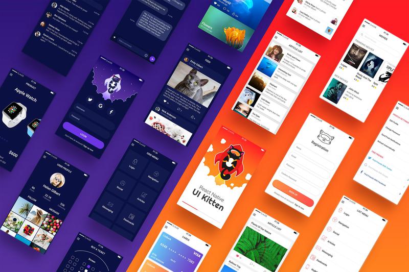React Native UI Kitten